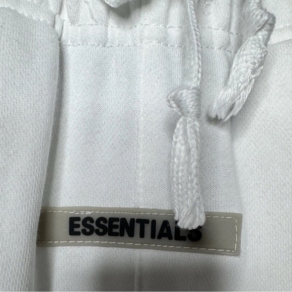 Fear of God Essentials White Athletic Shorts - Picture 5 of 11